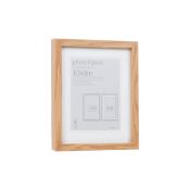 (8B) 35x Items – Mixed Lot. 7x (10 x 8”) Oak Photo Frame. 4x (4x 4”) Black Photo Frame. 1x 4” / 1