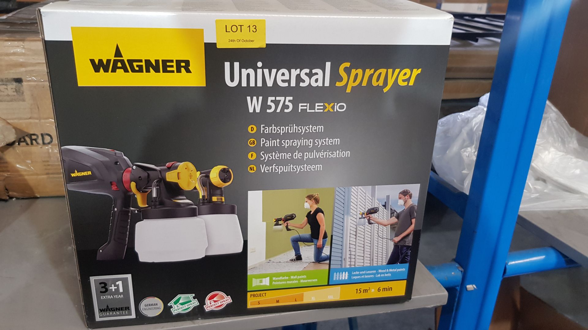 1x Wagner Universal Sprayer W575 Flexio RRP £140. Contents Appear As New, Unused. - Image 3 of 6