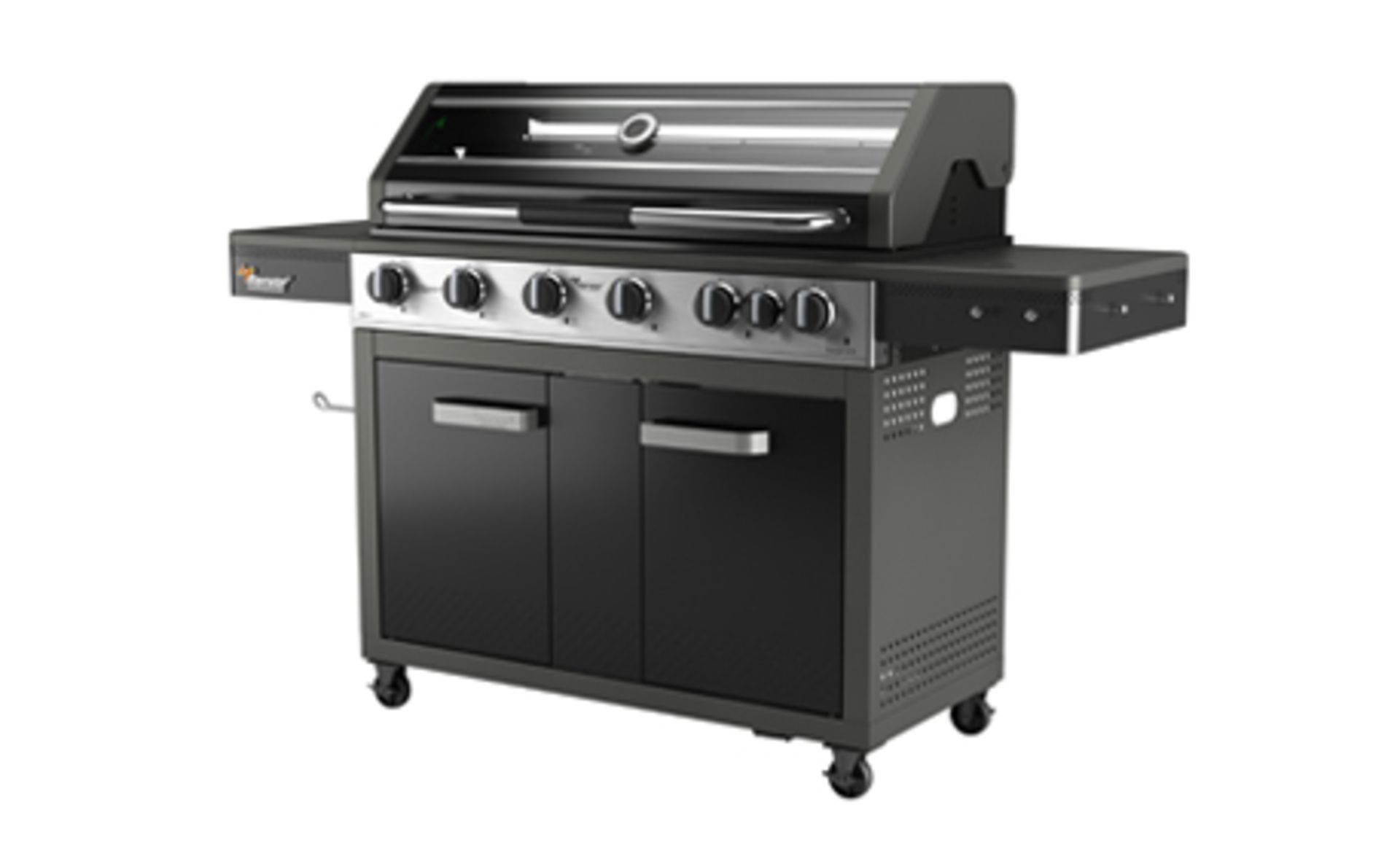 (P) Fervor Ranger 610 6 Burner Gas BBQ RRP £330. New, Banded Item With Box Damage. (Contents Not Ch - Image 2 of 5