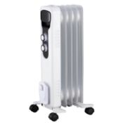 (7C) 8x Heating Items. To Include 1x Arlec 5 Din Tall Oil Radiator 1000W. 1x Arlec 2000W Ceramic To