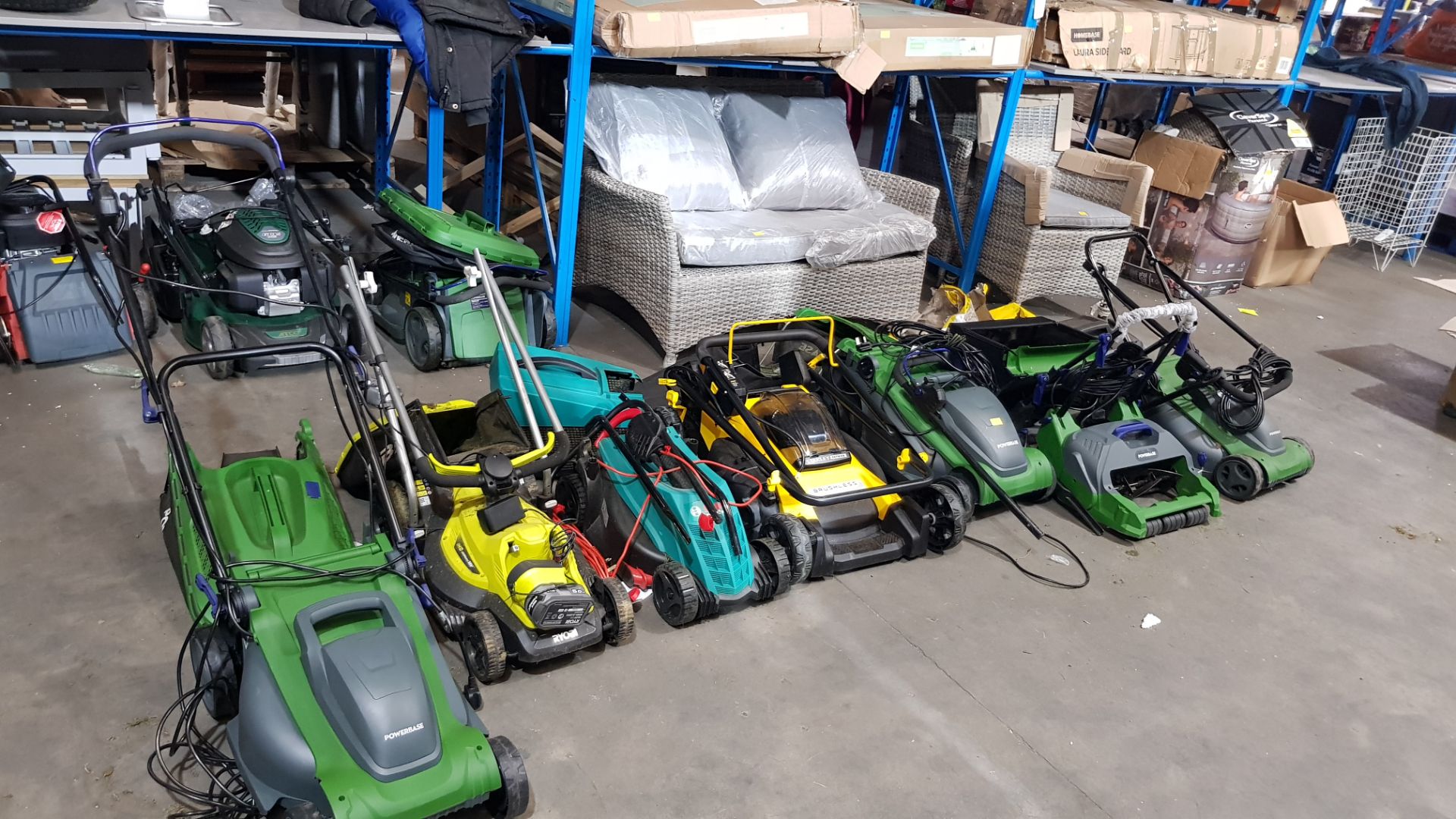 (P4) Trader’s Lot – 7x Mixed Lawnmowers. 1x Stanley FatMax Brishless (2x Battery, No Charger). 1x R - Image 6 of 10