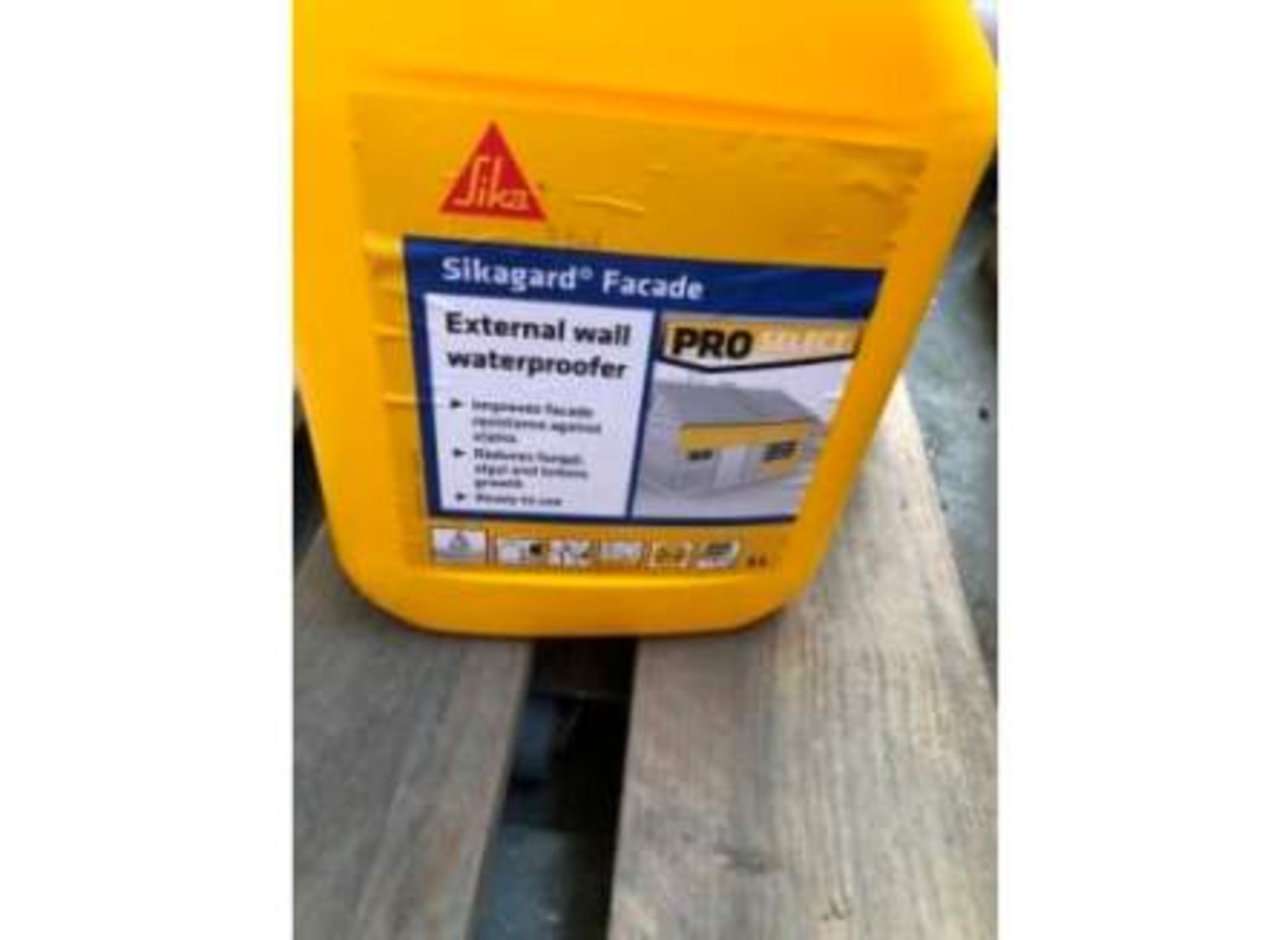 2x 5L Sika External Wall Water Proofer