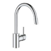 Grohe Concetto 16624045 Designer Pull Out Kitchen Sink Tap. RRP £165. Appears Complete And New Unus