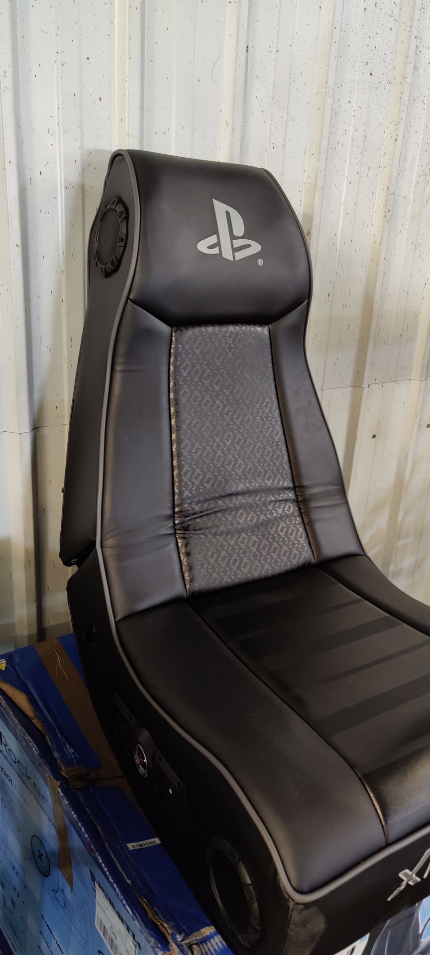 (P2) X-Rocker PlayStation Infinit+ Plus 4.1 Multimedia Gaming Chair RRP £270. Chair And Arms only, - Image 6 of 6