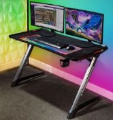 1x X-Rocker Lynx Gaming Desk RRP £199. (Contents Not Checked)