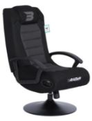 1x Brazen Stag 2.1 Bluetooth Surround Sound Gaming Chair RRP £229.99. Chair Already Built. (No Cabl