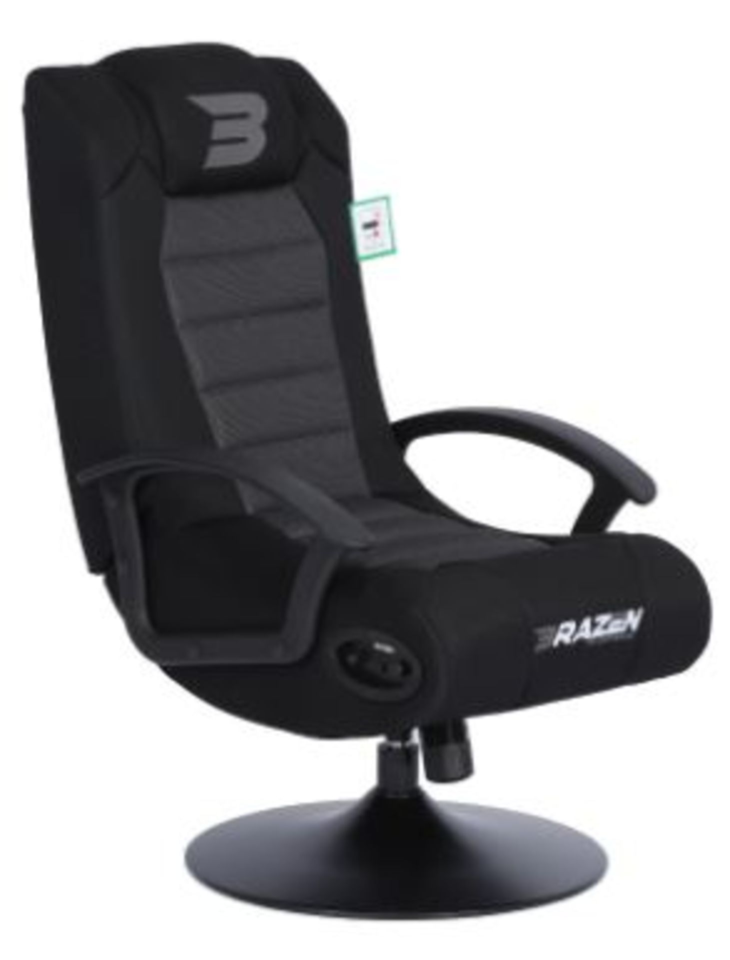 1x Brazen Stag 2.1 Bluetooth Surround Sound Gaming Chair RRP £229.99. Chair Already Built. (No Cabl