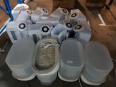 10 x Tommee Tippee Perfect Prep Machines and 4 x Tommee Tippee Sterilisers