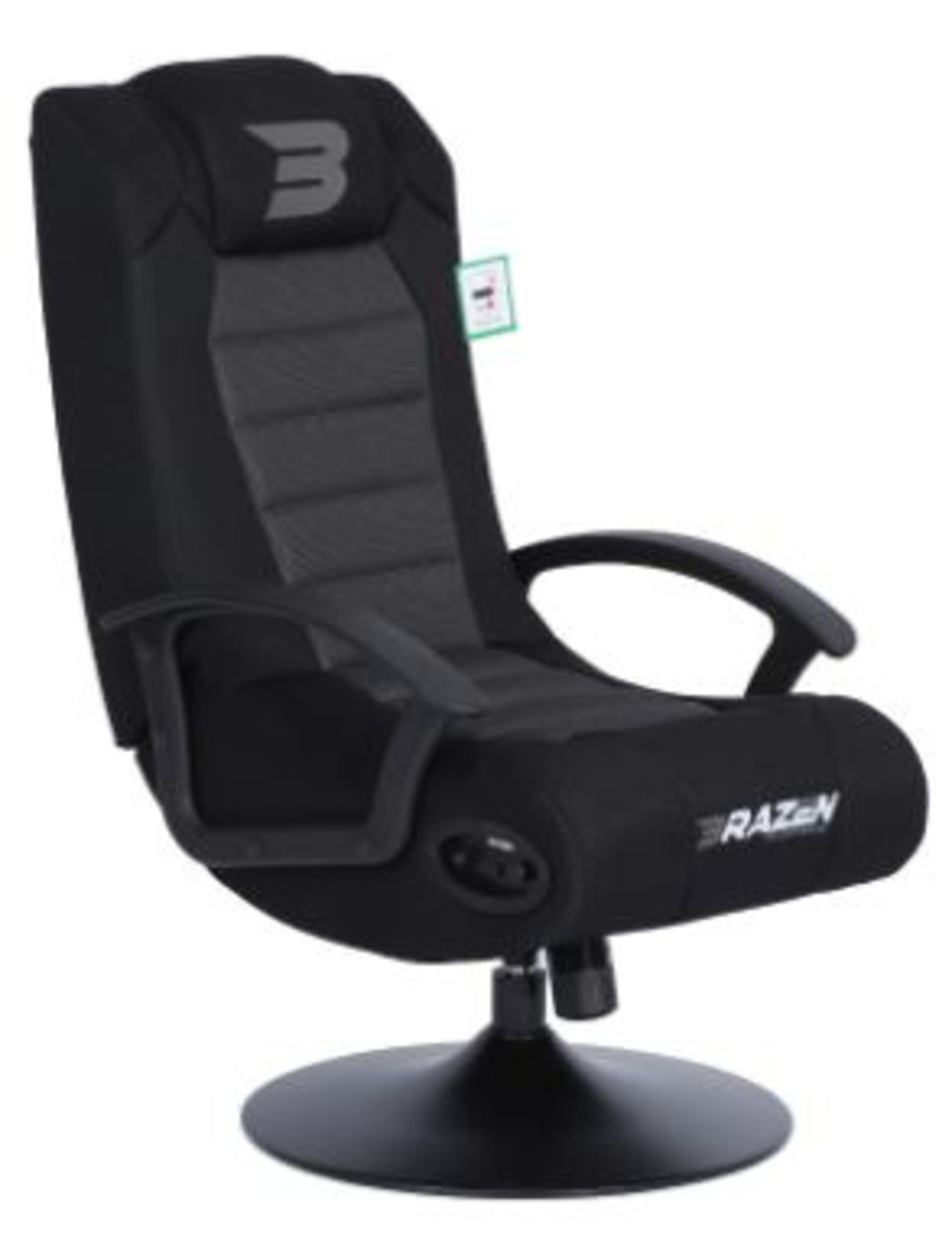 (P3) 1x BraZen Stag 2.1 Bluetooth Surround Sound Gaming Chair RRP £149.99. Lot Appears Complete. I