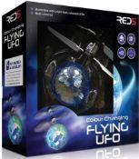 (15) 16x Red5 RC Colour Changing Flying UFO RRP 12.99 Each. (All Units May Have RTM Sticker)