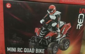 (15) 12x Red5 Mini RC Quad Bike. (All Units May Have RTM Sticker).