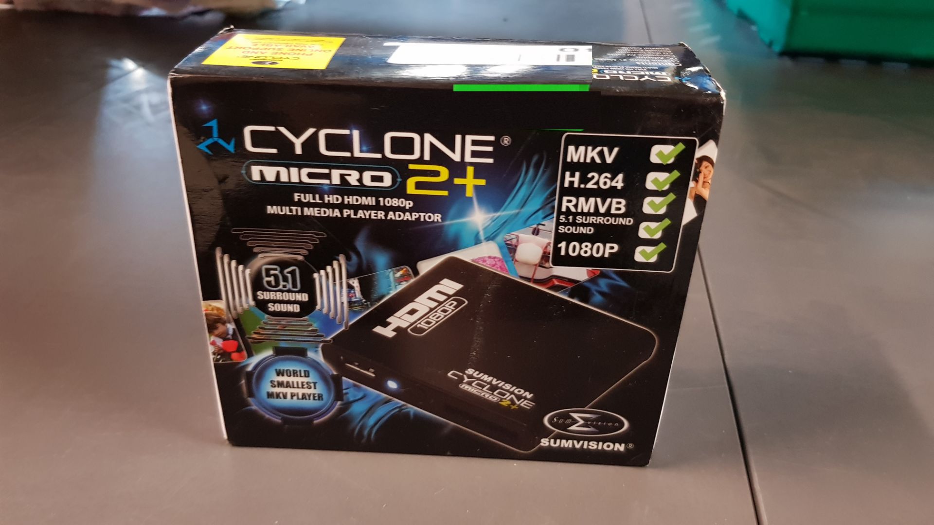 Cyclone Micro 2+ Full HD HDMI 1080p Multi Media Player Adaptor - Image 2 of 5