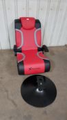 1x X-Rocker Vision 2.1 Wireless Pedestal Gaming Chair RRP £199. (No Extra Fixings & No Box In This