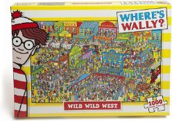 (15B) 8x Items. 1x Where’s Wally? The Wild Wild West Puzzle. 1x Anne Stokes Clementoni Puzzle. 1x I