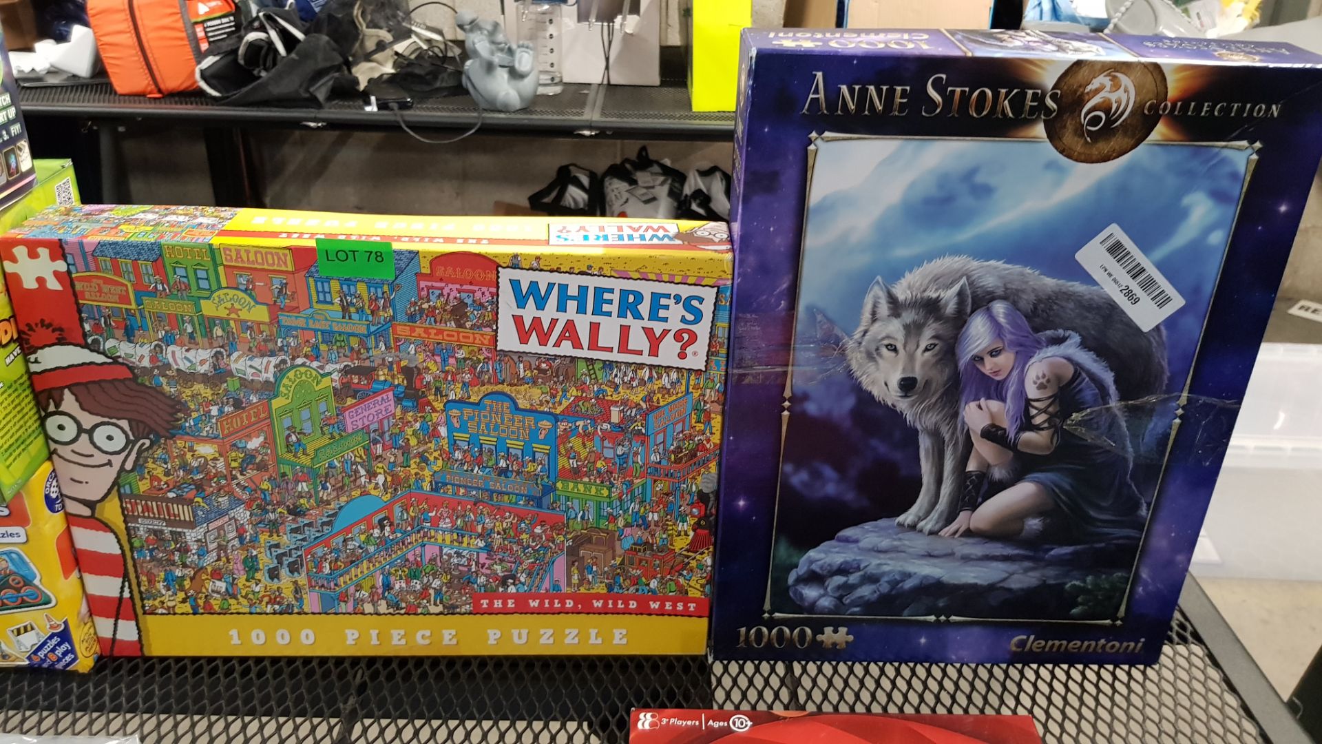 (15B) 8x Items. 1x Where’s Wally? The Wild Wild West Puzzle. 1x Anne Stokes Clementoni Puzzle. 1x I - Image 3 of 5