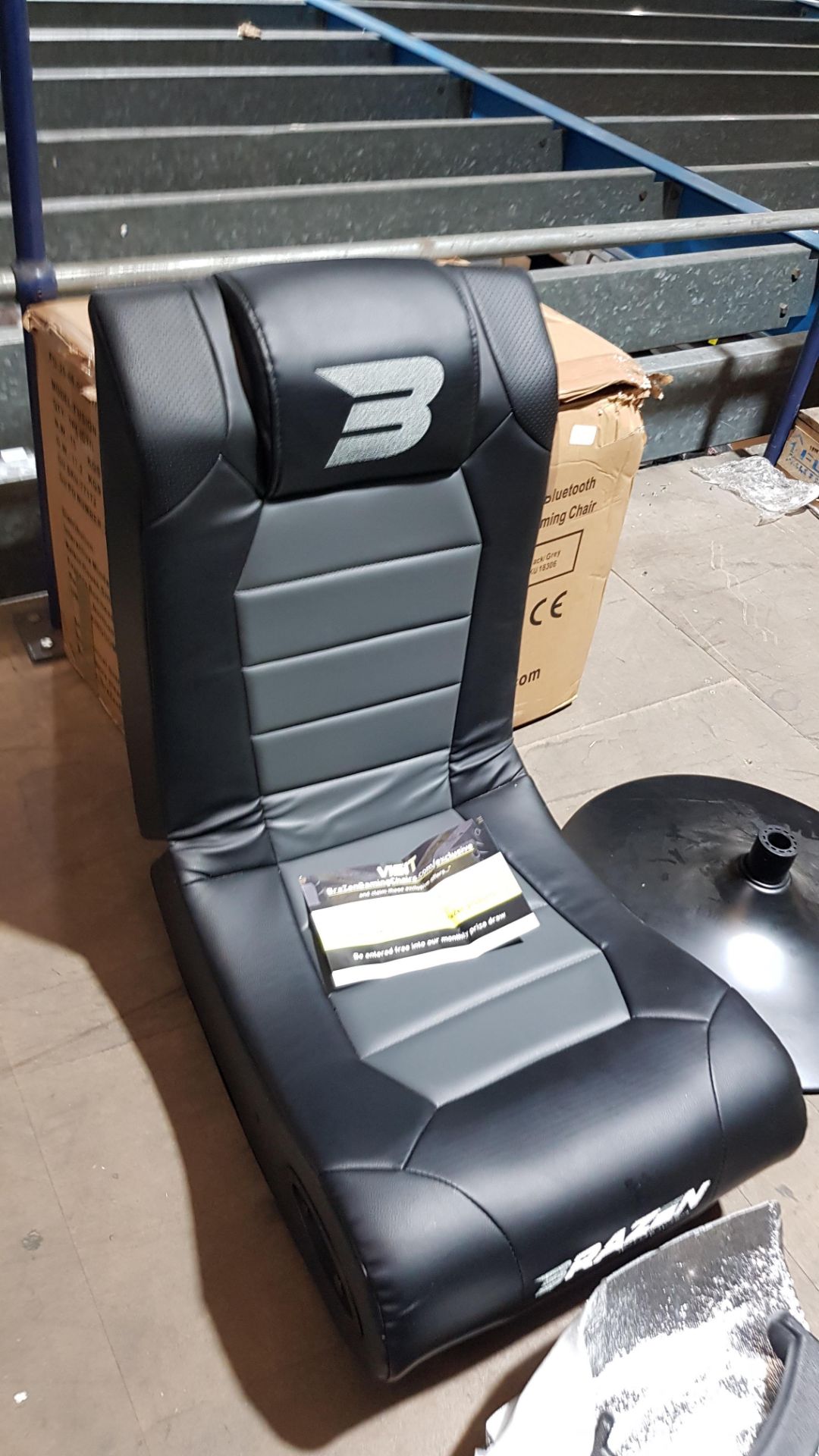 (P5) 1x Brazen Fusion 2.1 Bluetooth Gaming Chair RRP £139. Lot Appears Complete, With Cables & Loos - Image 5 of 7