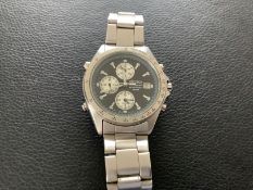 Gents Seiko Chronograph Wristwatch (GS203) This is a Gents Seiko Chronograph Wristwatch that is