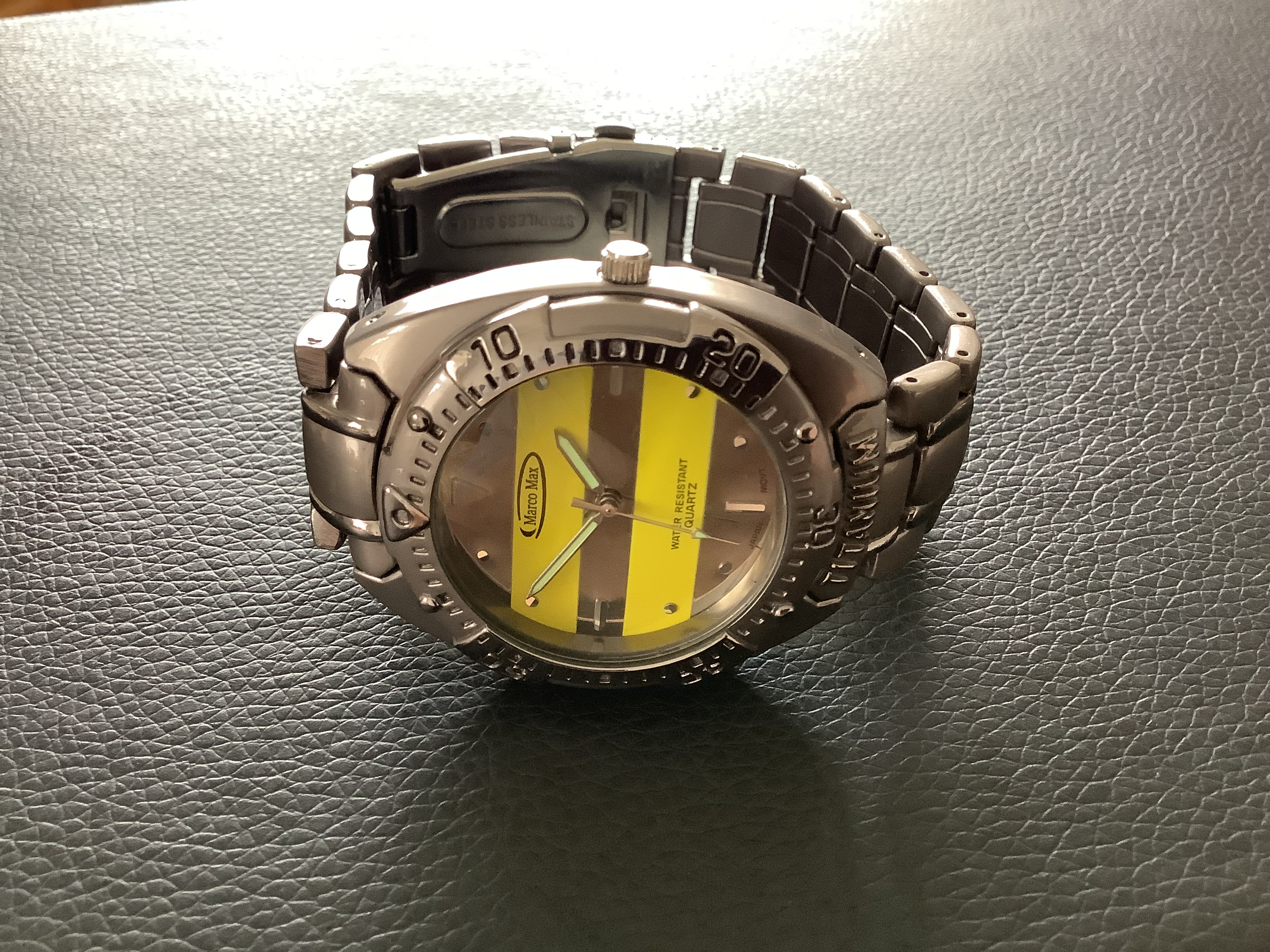 Stylish Marco Max 'As New' Quartz Wristwatch (GS 139) This is a Marco Max Gents Quartz - Image 4 of 6