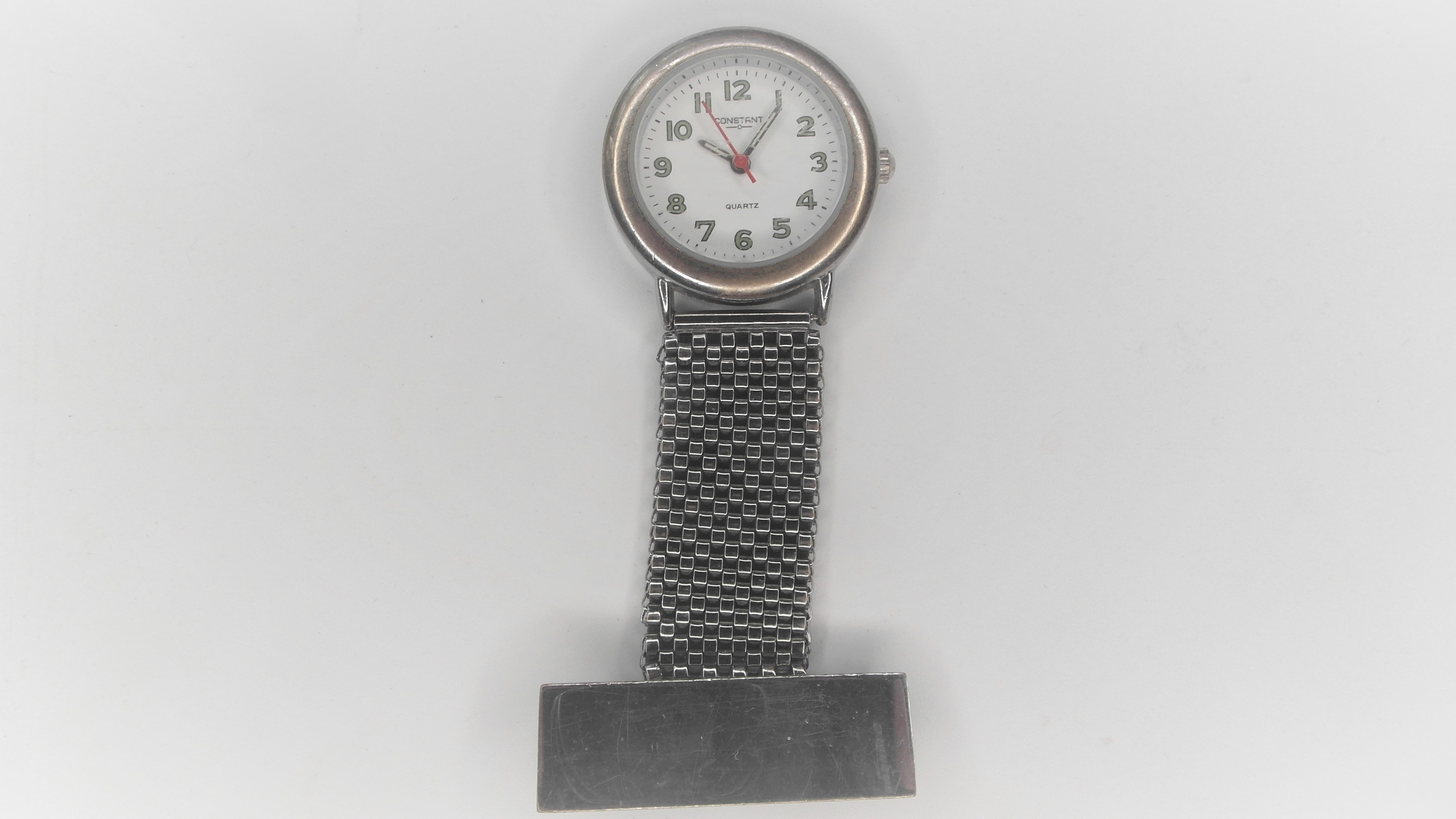 Ingersoll & Constant Nurse Fob Watches Ingersoll Nurse quartz Fob watch with pin/brooch - Image 3 of 5