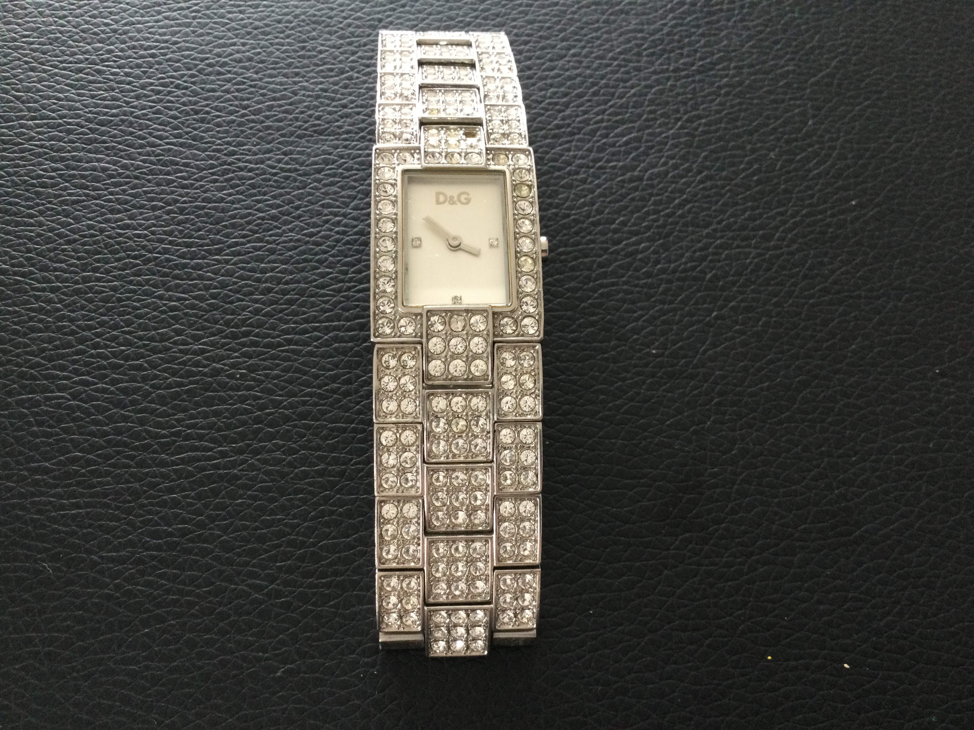 Fabulous D & G Ladies Diamante Wristwatch (GS 132) This has to be , what looks like a $1000000 - Image 4 of 4