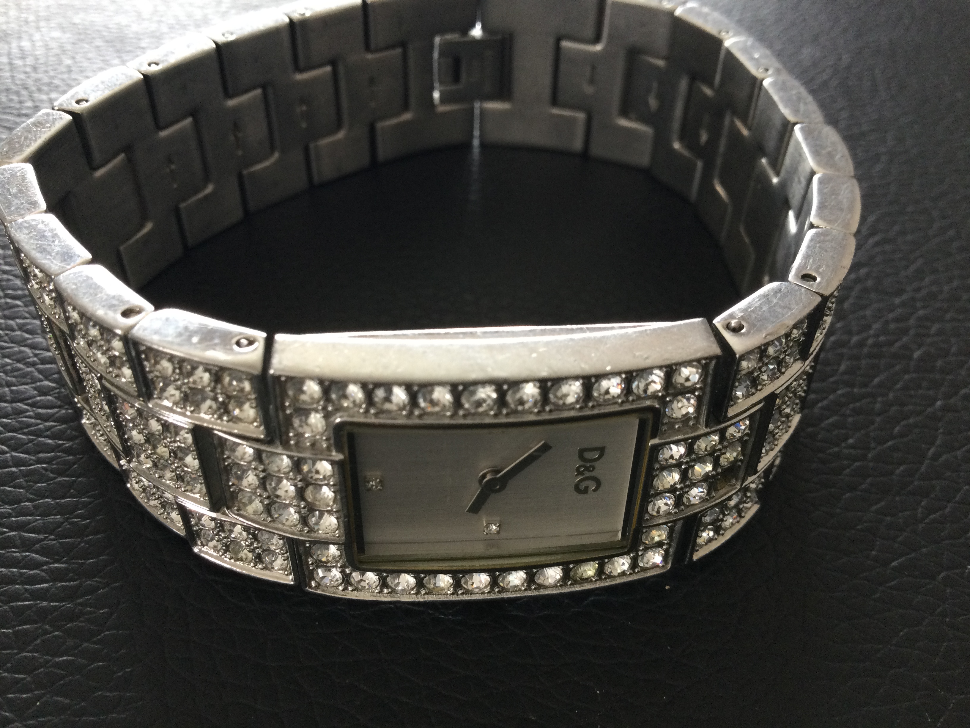 Fabulous D & G Ladies Diamante Wristwatch (GS 132) This has to be , what looks like a $1000000 - Image 2 of 4