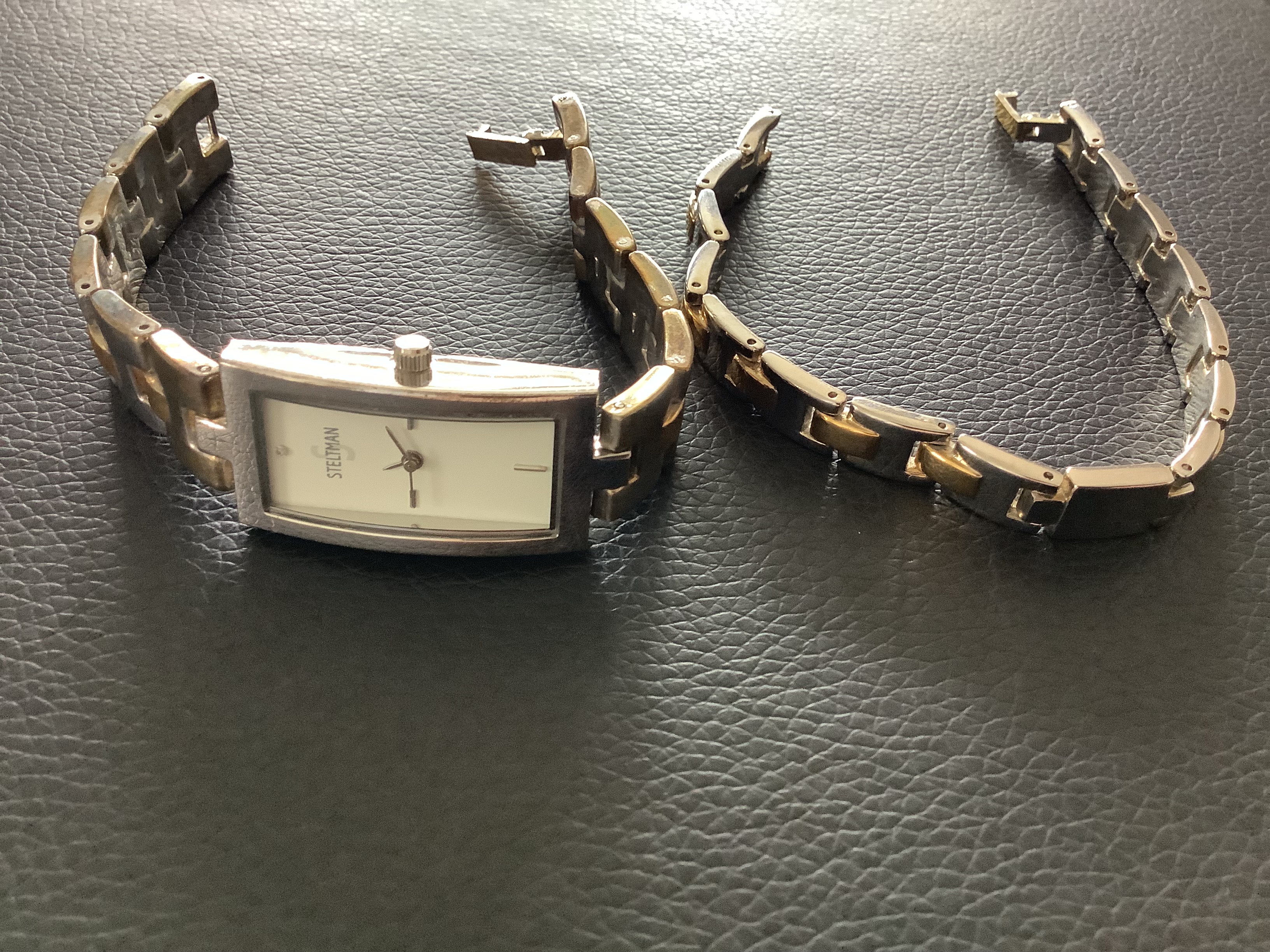 Steltman 'Old Stock' Ladies Gold Plated Wristwatch & Matching Bracelet (GS 169) Here is a - Image 5 of 6