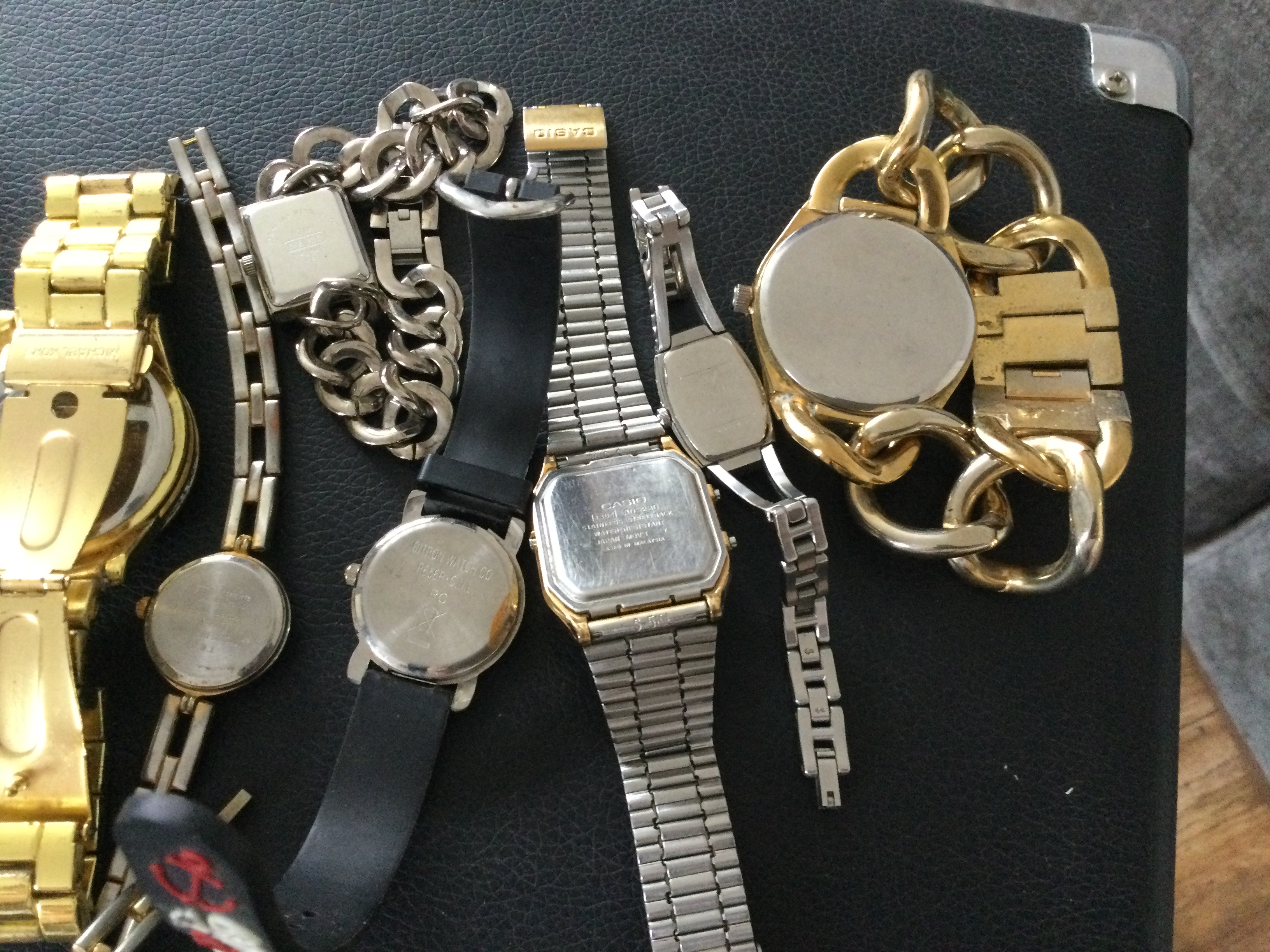 Collection of 10 Watches, Casio, MK, Next, Guess, Identity Diamond Etc (GS 25) A super - Image 4 of 5