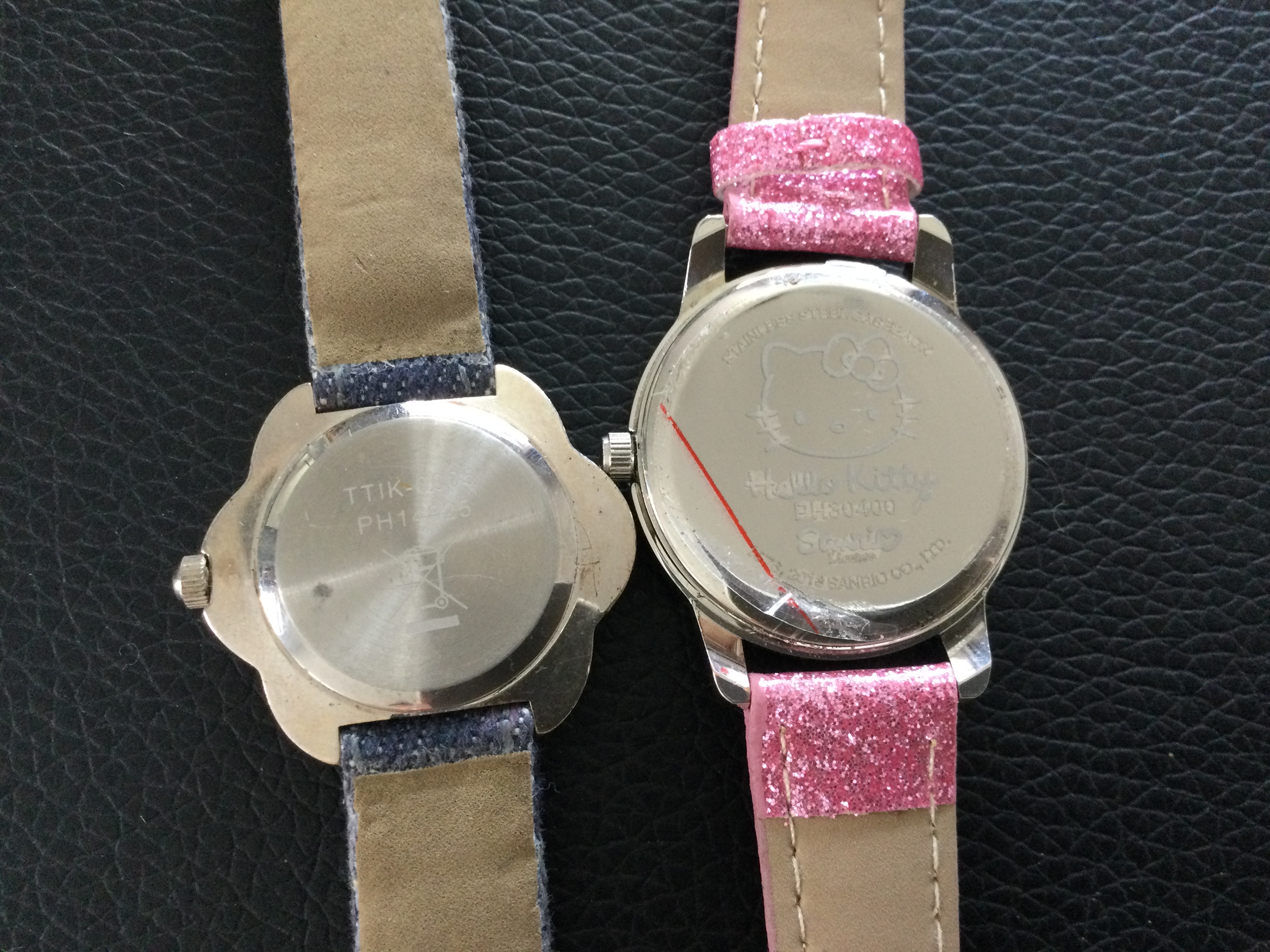 2x Little Sisters Hello Kitty Wristwatches (GS75) Two Little Sisters watches, both working - Image 2 of 4