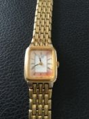 Citizen Quartz Gold Plated Ladies Wristwatch (GS20) Beautiful little Gold Plated Citizen