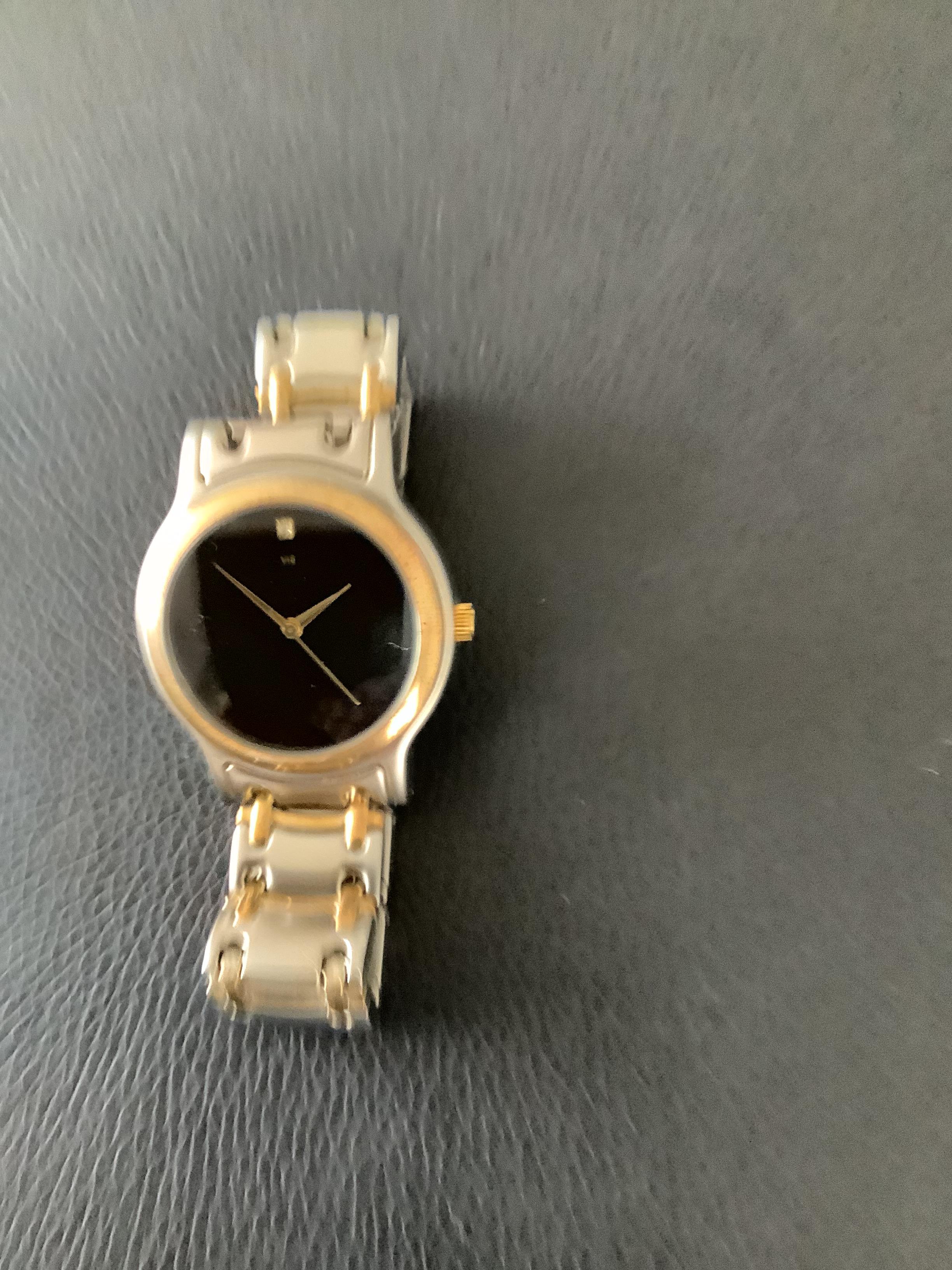 Gold Plated Movado Style 'As New' Unisex Wristwatch (GS 140) This is a Gold Plated Movado - Image 2 of 6