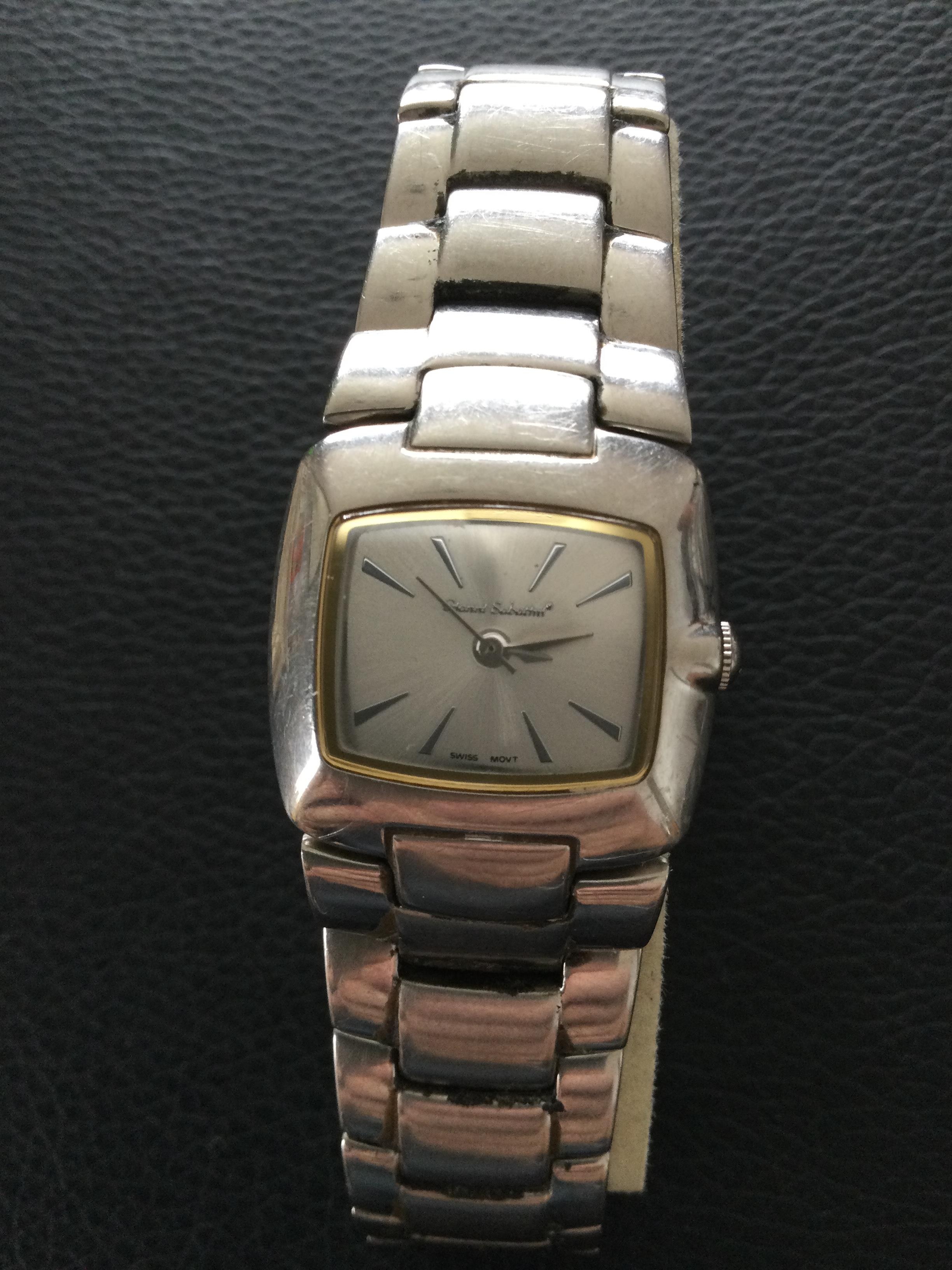Beautiful Gianni Sabatini Sapphire Crystal Quartz Wristwatch (GS 129) A beautiful Ladies Gianni