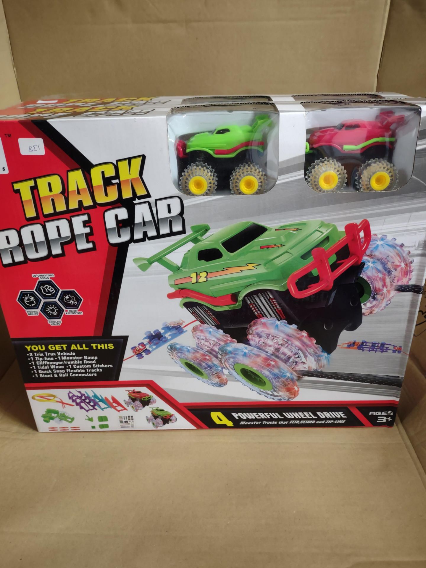 Rope Car Track Toy RRP £35 Grade A.
