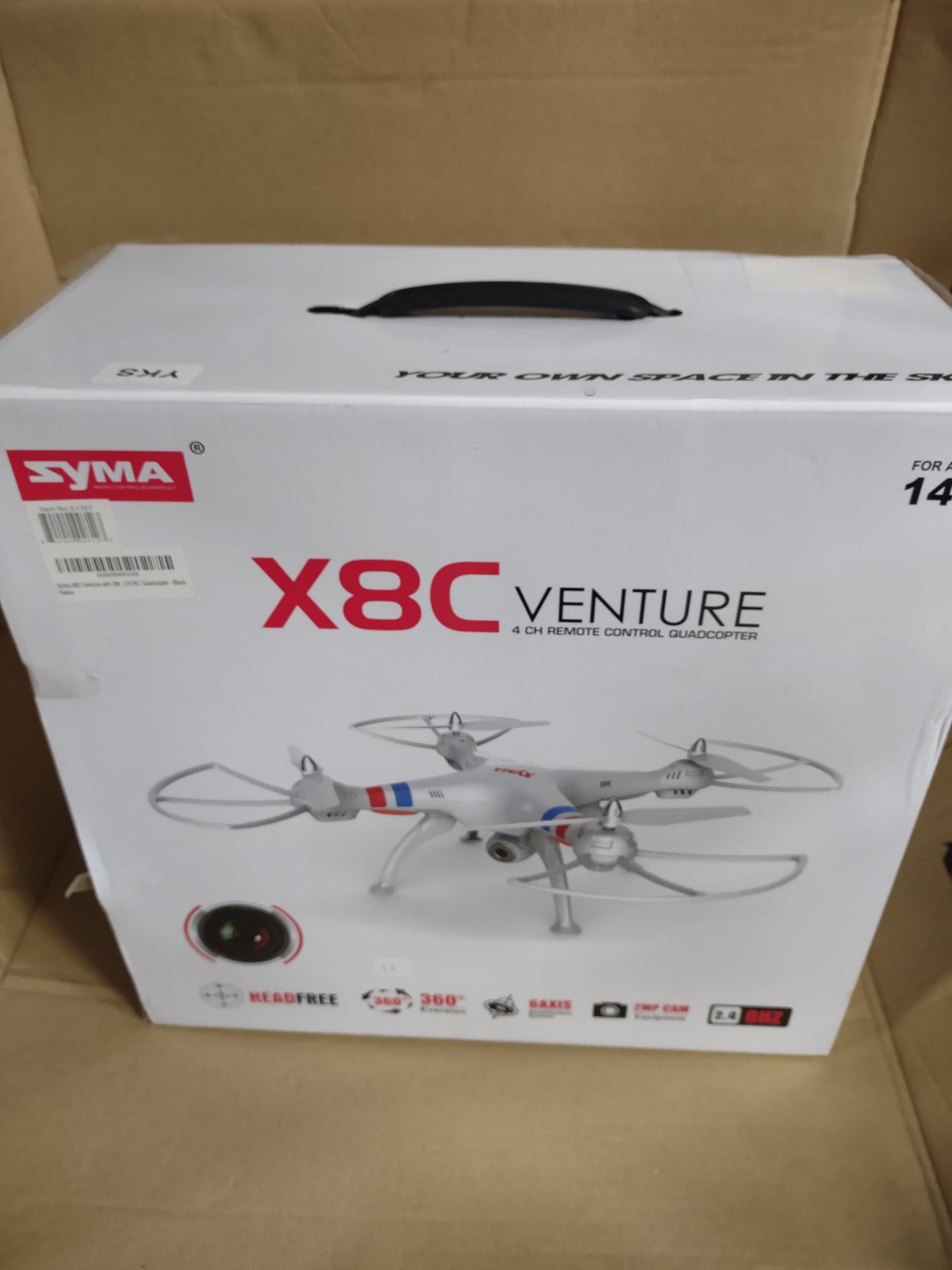 Syma X8C venture drone RRP £25 Grade A.