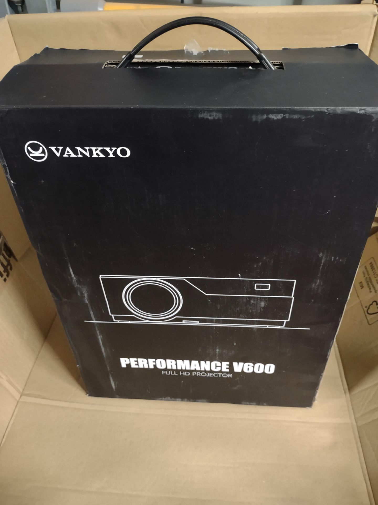 Vanjyon HD projector RRP £50 Grade U.