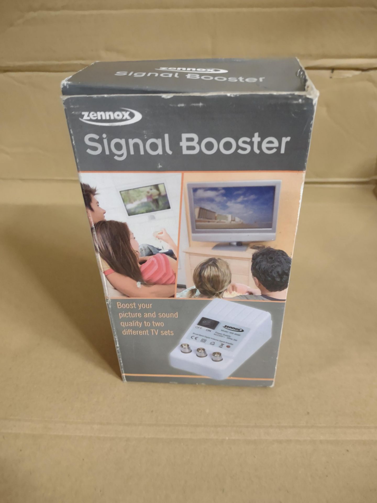 Zenox WI FI signal booster RRP £15 Grade A.