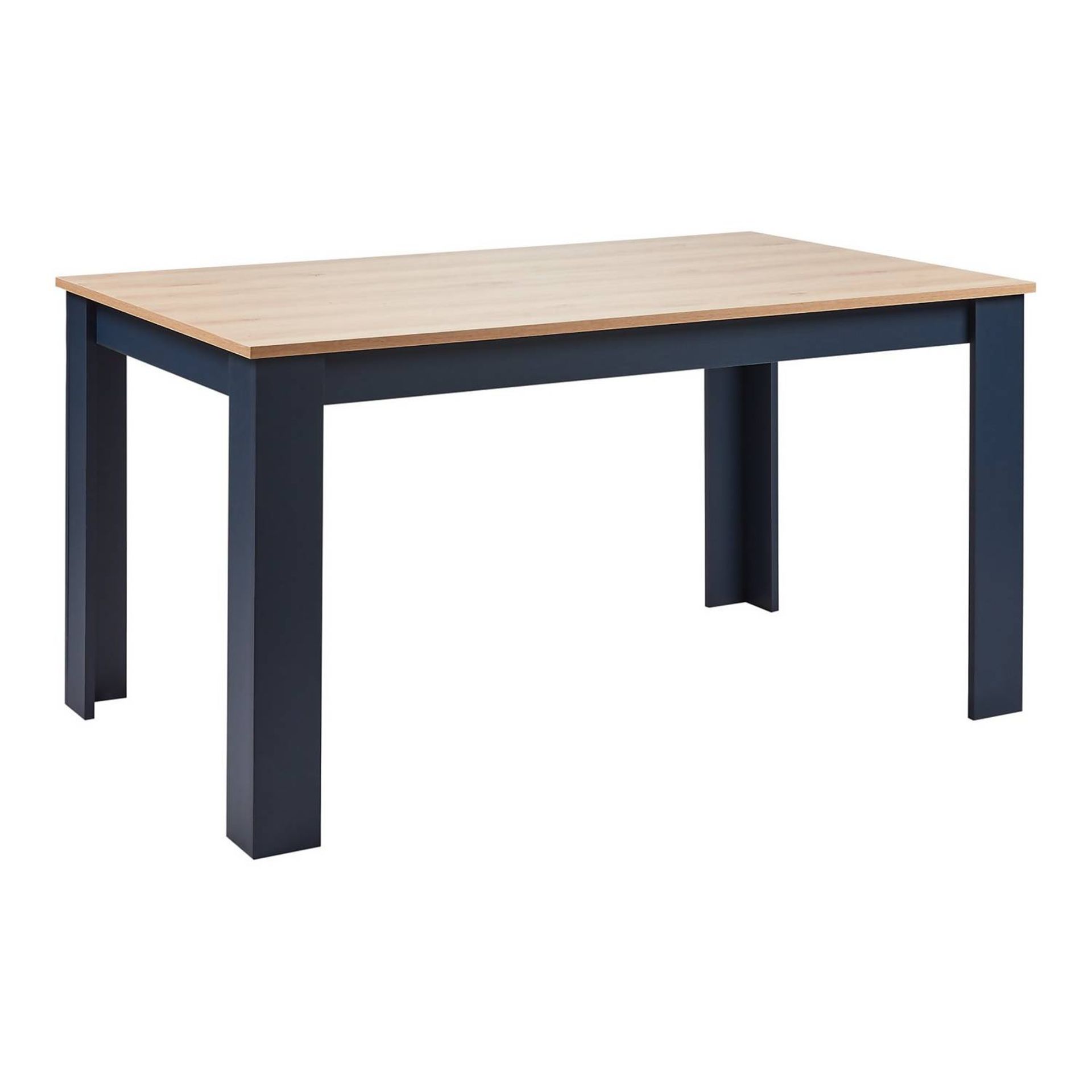 (P8) 1x Marcy Dining Table Midnight RRP £105 (Contents Not Checked)