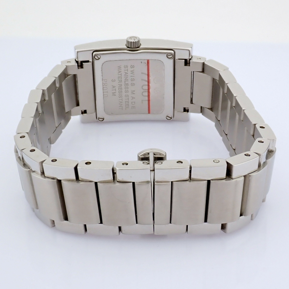 Gucci / 7700L - Unisex Steel Wrist Watch - Image 6 of 9