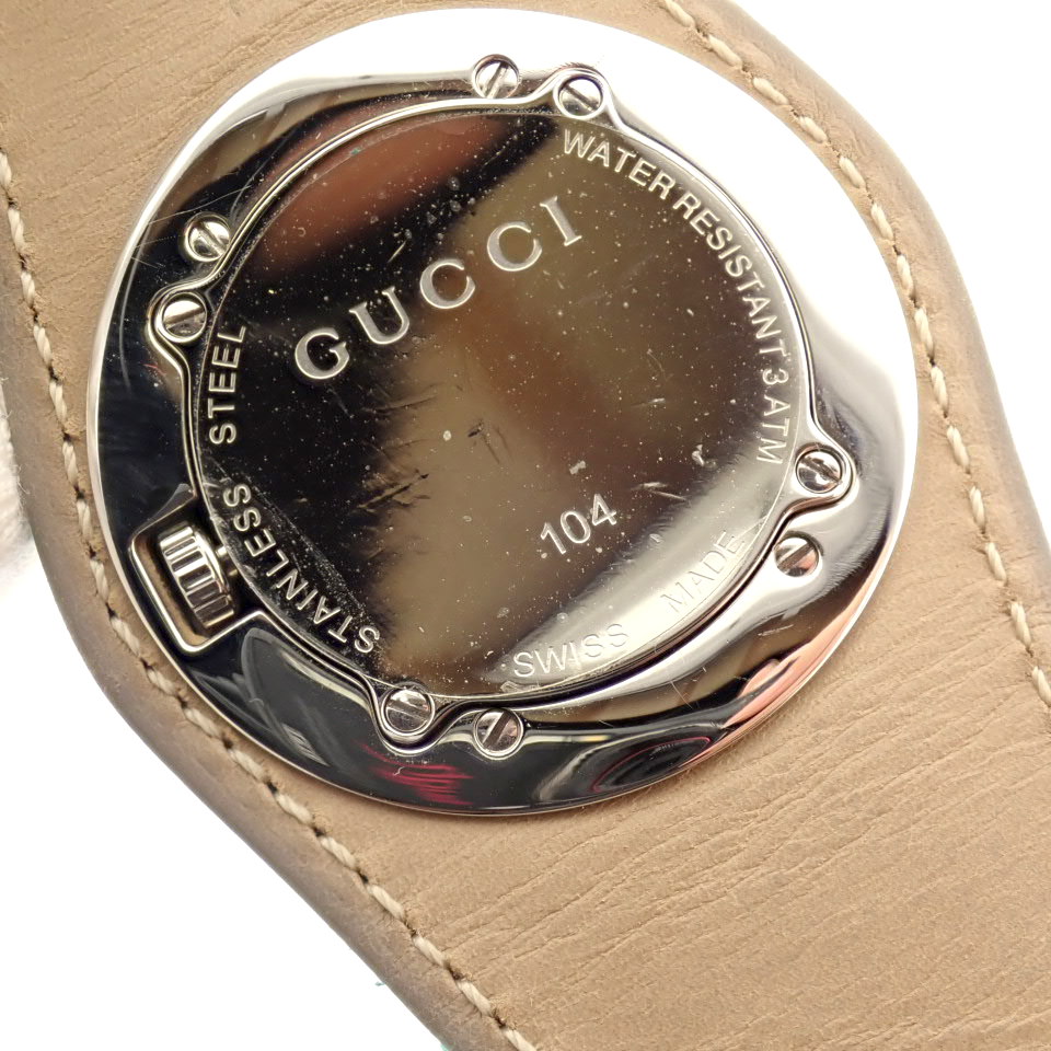 Gucci / 104 - Lady's Steel Wrist Watch - Image 5 of 9