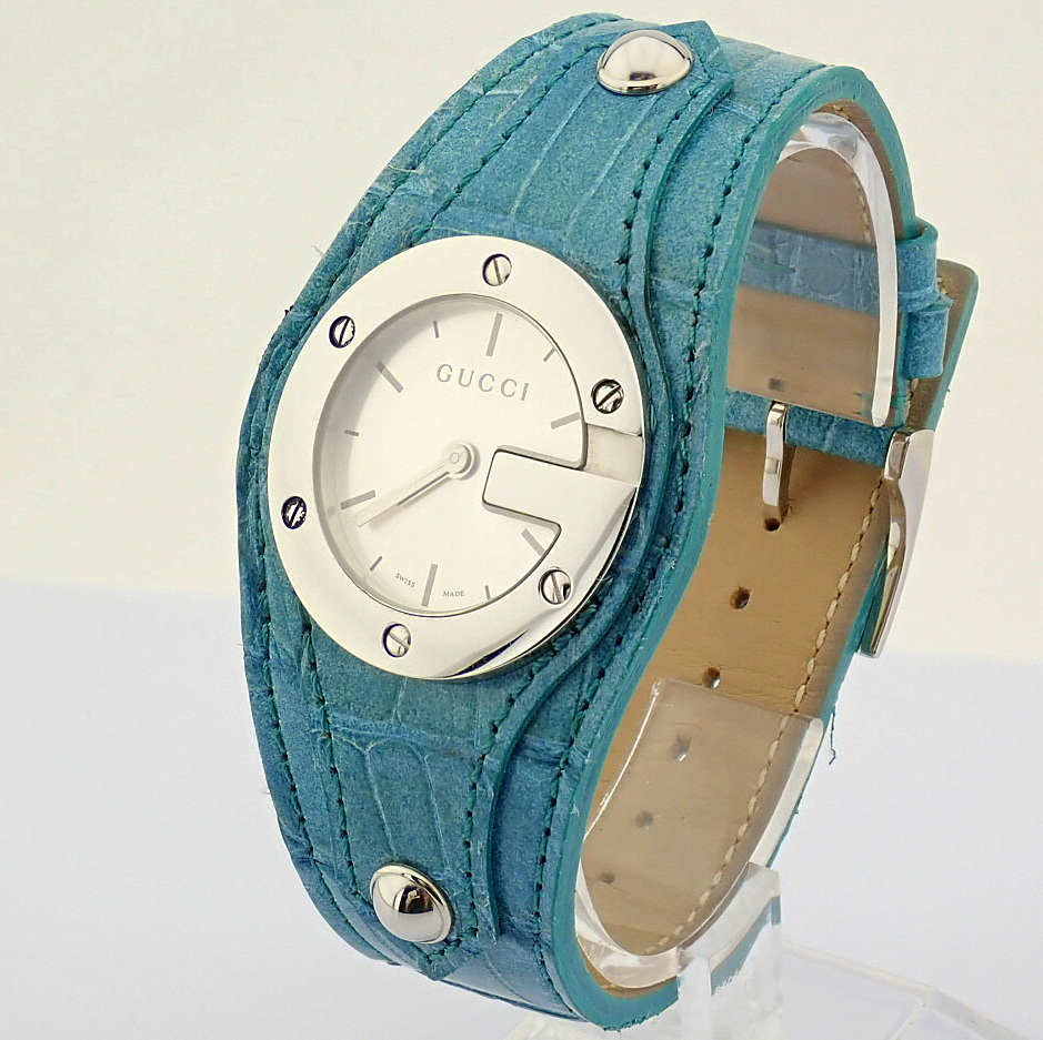 Gucci / 104 - Lady's Steel Wrist Watch - Image 9 of 9