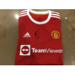 Ole Gunnar Solskjaer Manchester United Signed Shirt