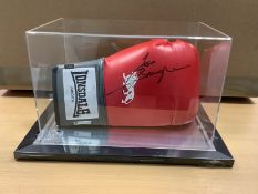 Joe Bugner Signed Boxing Glove With Acrylic Case