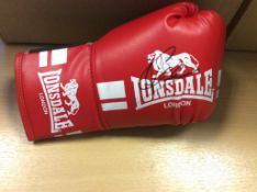 Joe Calzaghe Signed Boxing Glove