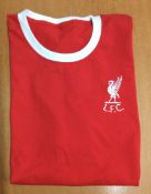 Liverpool Kevin Keegan Signed T-shirt