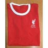 Liverpool Kevin Keegan Signed T-shirt