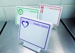 Joblot of 71x Rewritable Melamine Catering "Today's Special" Signs