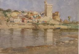 William Lee Hankey 1869-1952 Signed watercolour "Villa Neuf Avignon"