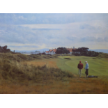 Portmahomock golf course artist proof print by Peter Munro