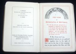 Solemnization Book Of Matrimony 1905