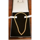 Mappin And Webb 18Ct Gold Necklace 35 Grams