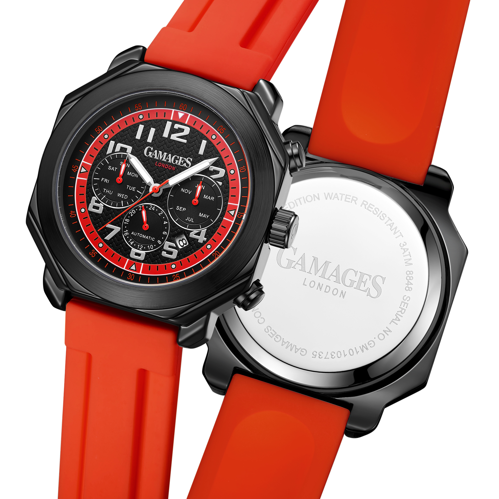 Ltd Edition Hand Assembled Gamages Contemporary Automatic Red – 5 Year Warranty & Free Delivery - Image 4 of 7